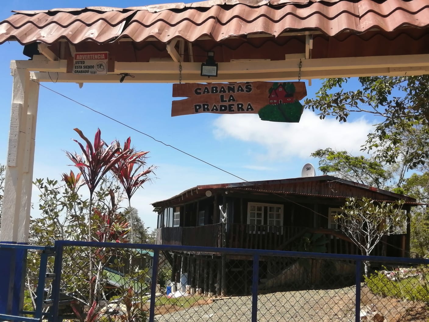 Cabaña la Pradera on the Camino de Costa Rica