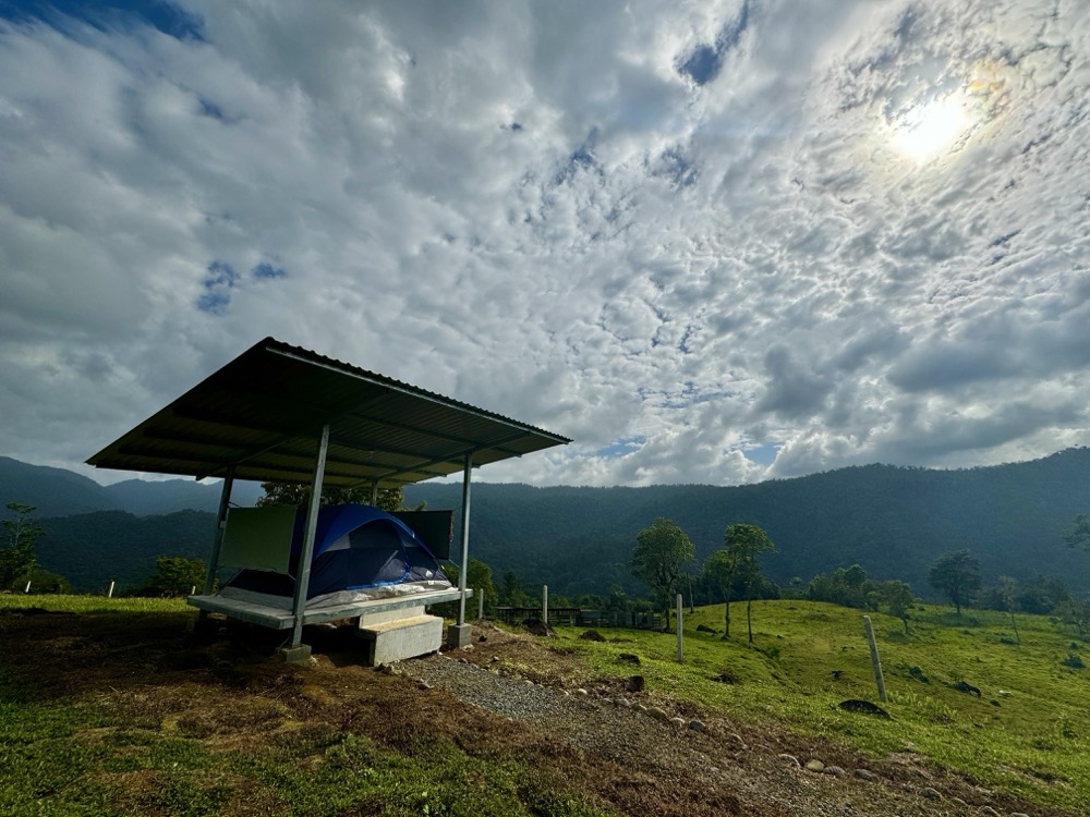 Campamento Nairi Awari on the Camino de Costa Rica
