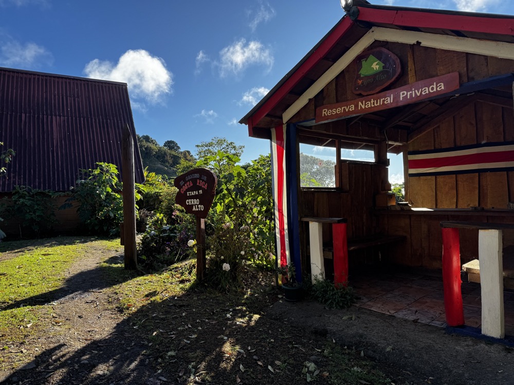 Cerro Alto on the Camino de Costa Rica