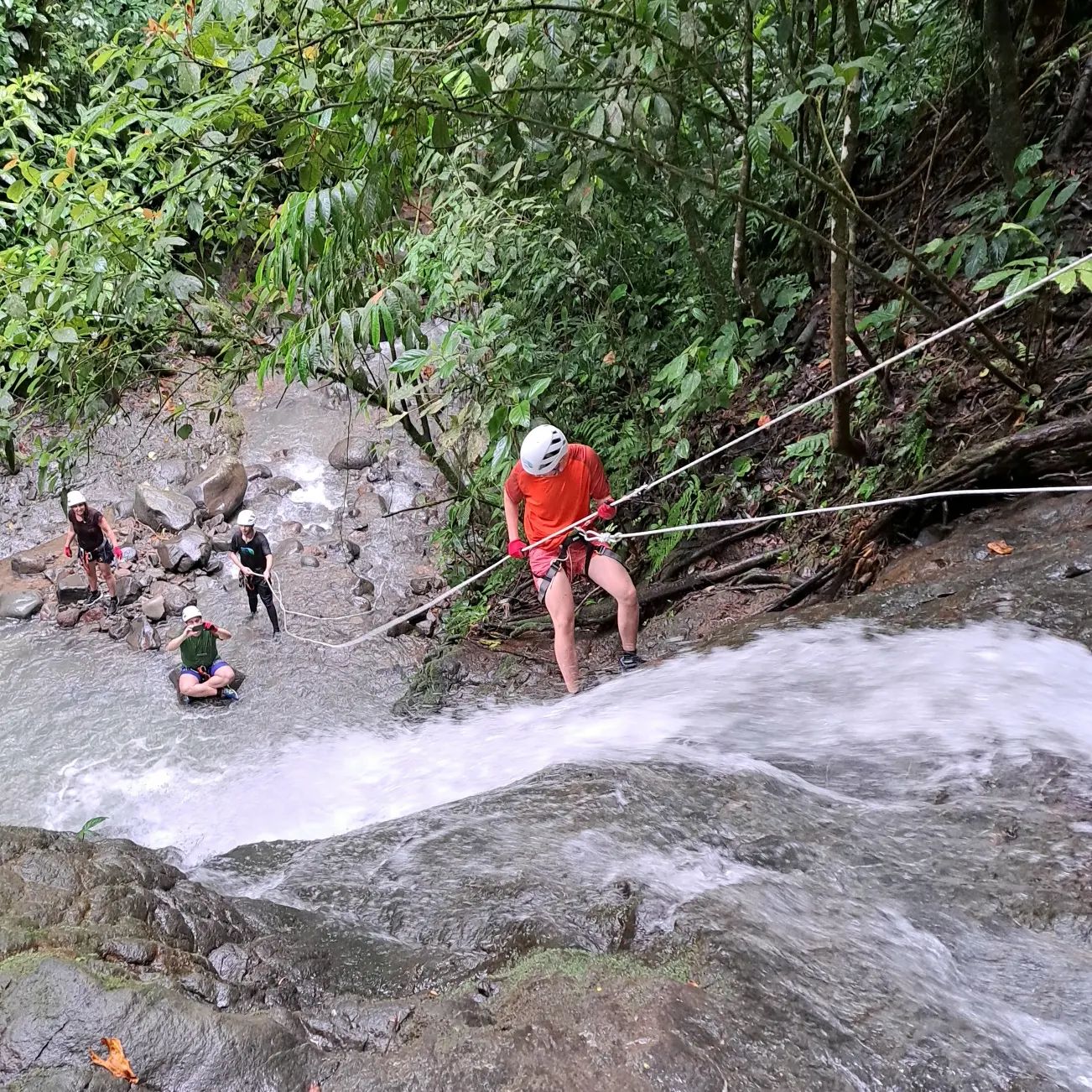 Trail activity - canyoning Silencio Creek