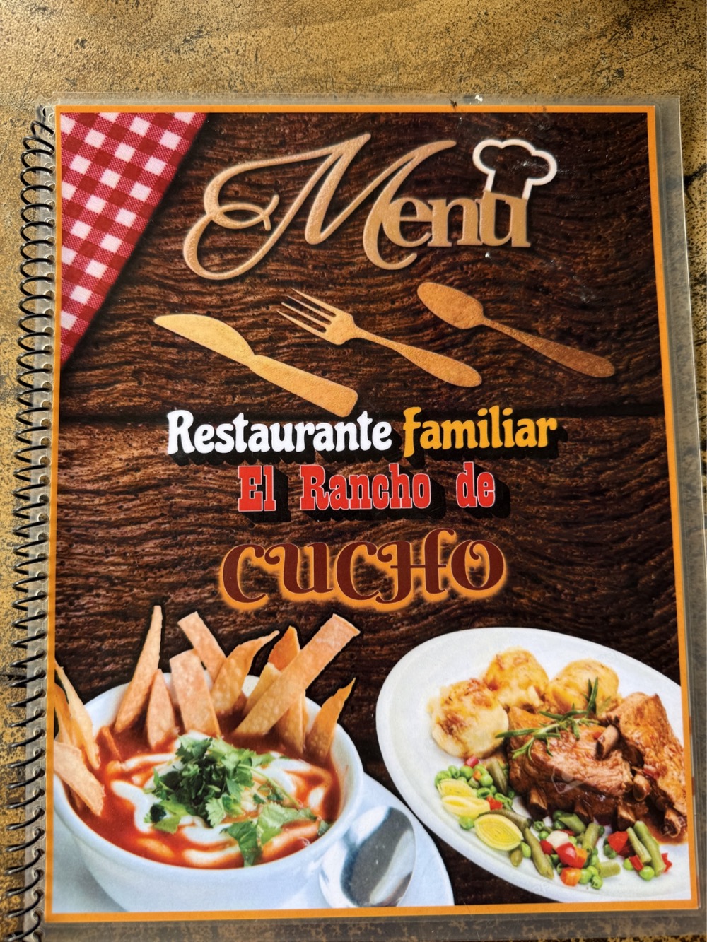 Eating at Cucho’s Restaurant