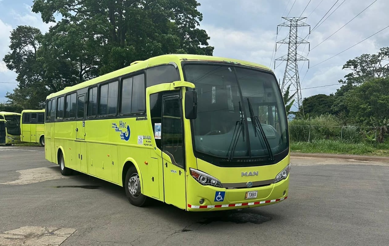 Public bus in Costa Rica